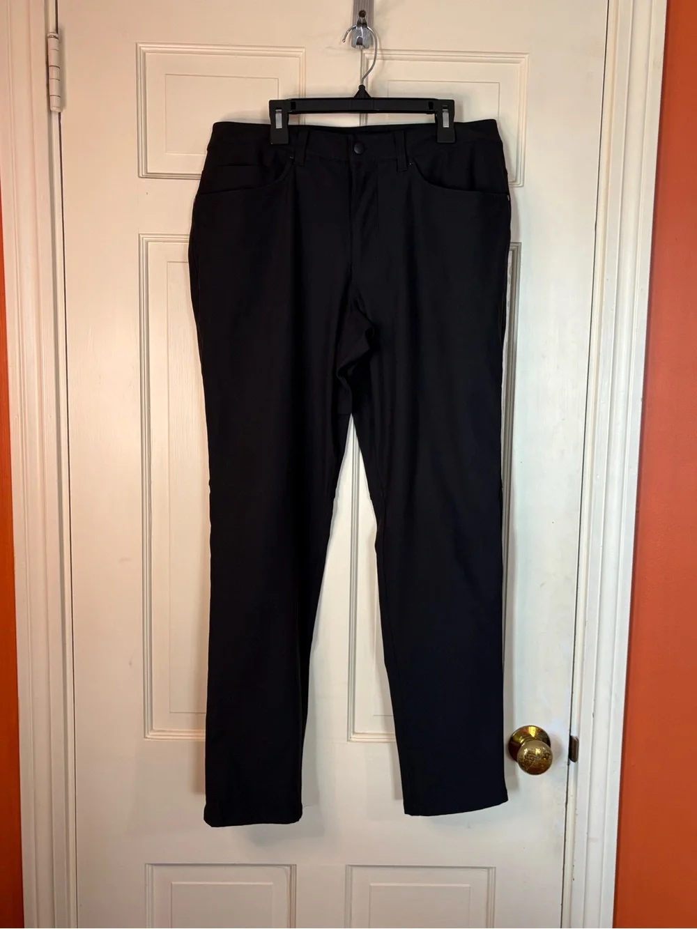 Lululemon ABC Classic Fit Trouser Warpstreme Mens Size 32x30 Black